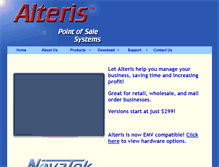 Tablet Screenshot of ezpos.com